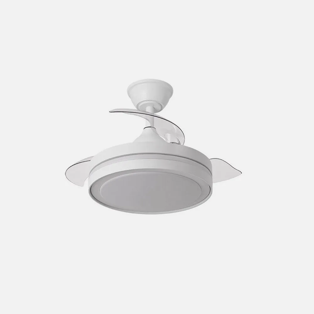 Ventilador Dc Esparta Peque 44w 5182lm Blanco 72d 3asp 3000-4000-6000k Remoto+temporizador+memoria