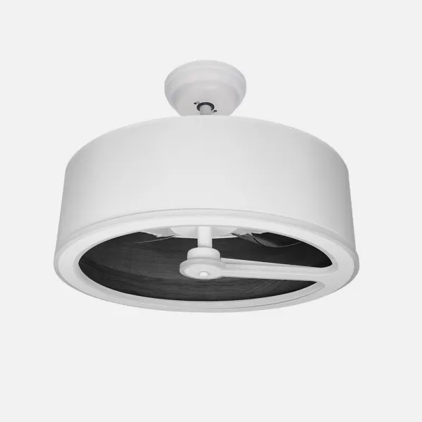 Blanco/Madera Negra