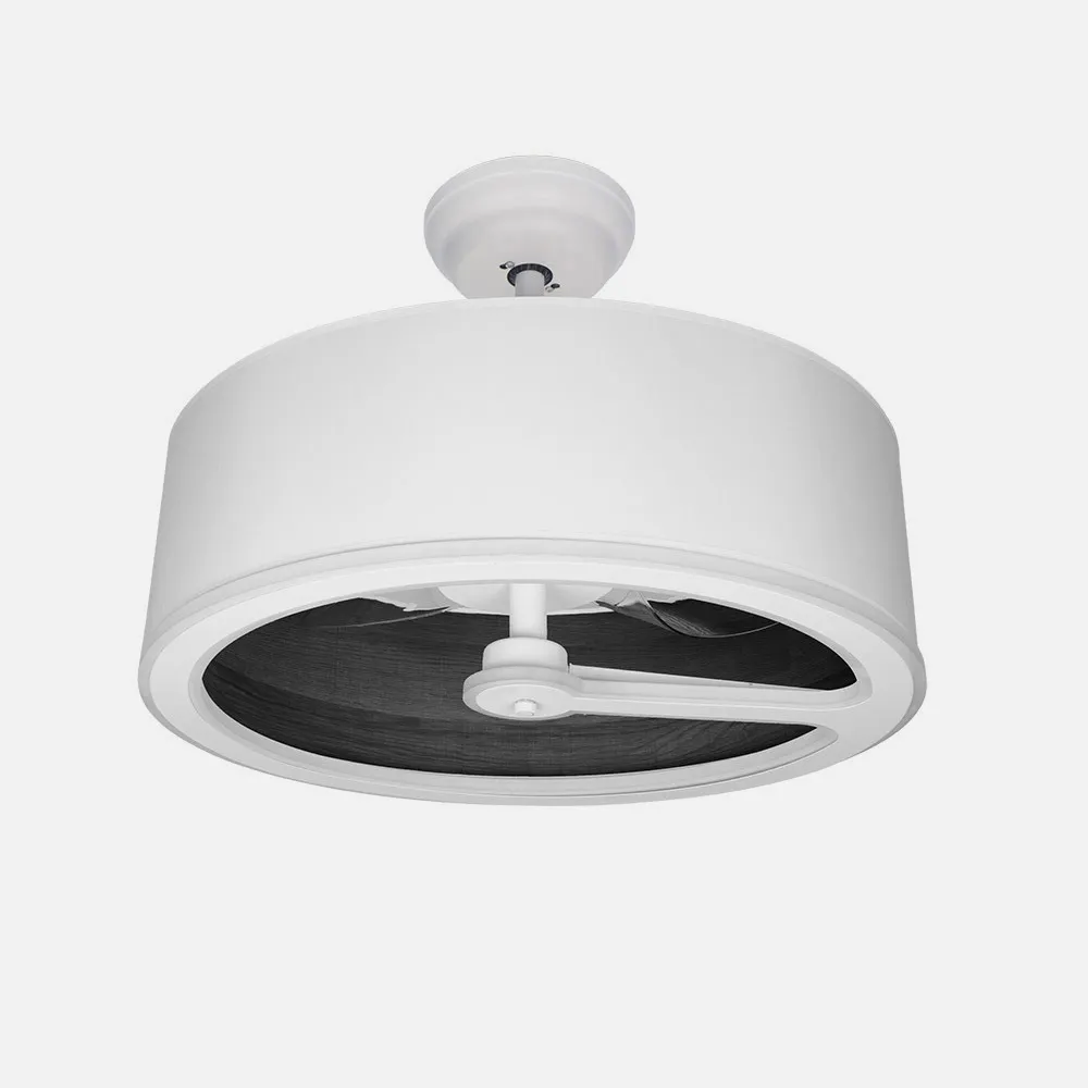 Ventilador Dc Tatiana 110w Blanco/mad.Negra 3 Aspas 62d 3000-4000-6000k 9350lm Remoto,memoria,temporizador
