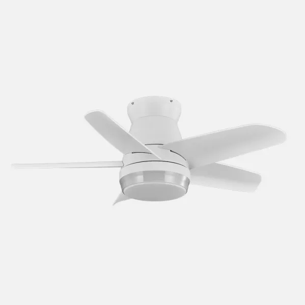 Fan Dc Neutron 24w 2400lm White 5 Blades 91d  3000k,4500k,6000k, Remote+timer+memory