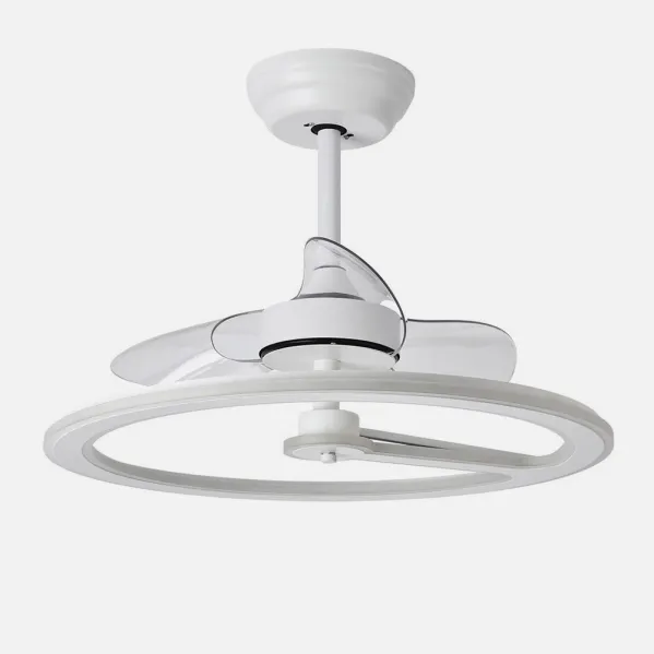 Fan 110w Dc Chom White 3Asp.Transp. 46/66x62x62cm 6 Vel. 3 Colours C/remote, Memory And Timer 9350lm