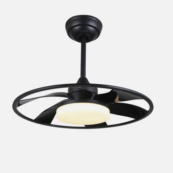 Fan Dc Celsius 26w Black 6 Sails 55d 2950lm 3000-4000-6500k 6vel. Remote, Memory And Timer