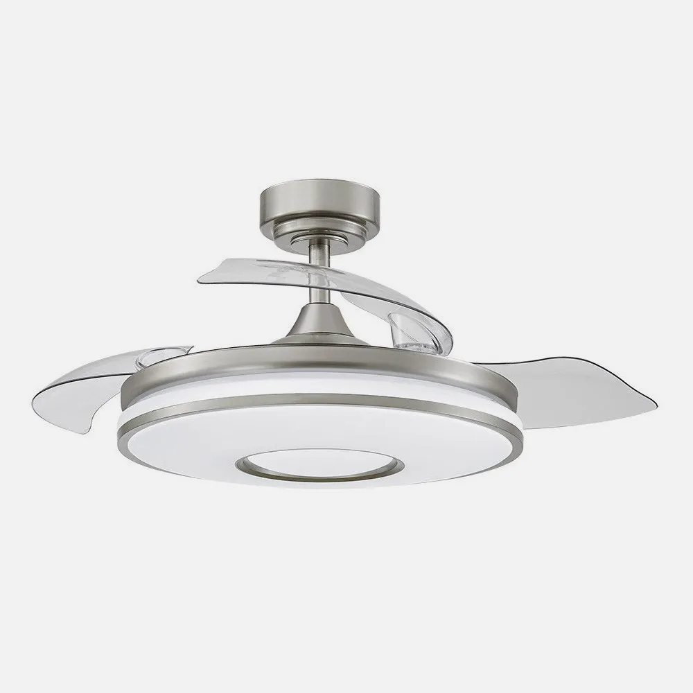 Ventilador Dc Dani 48w 4800lm Niqu 3asp.6vel 91d 3000-4000-6000k Remoto+memoria+tempor 24