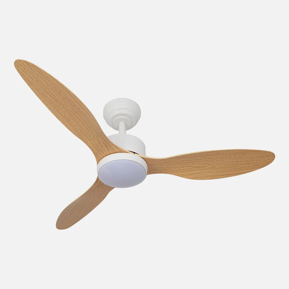 Ventilador Dc Serpa 24w Blanco 3aspas Haya 107d 2424lm 3000-4000-6500k Remoto+reguladort Intensidad+temporizador+memoria