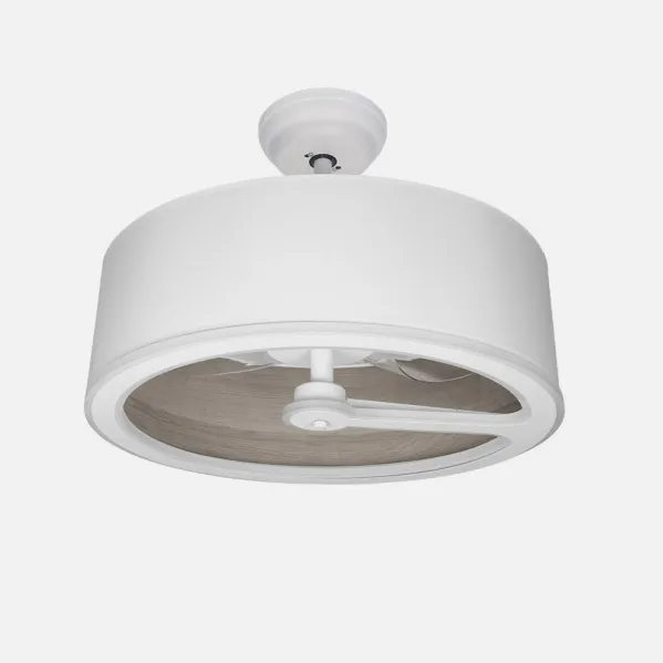 Blanco/Madera Gris