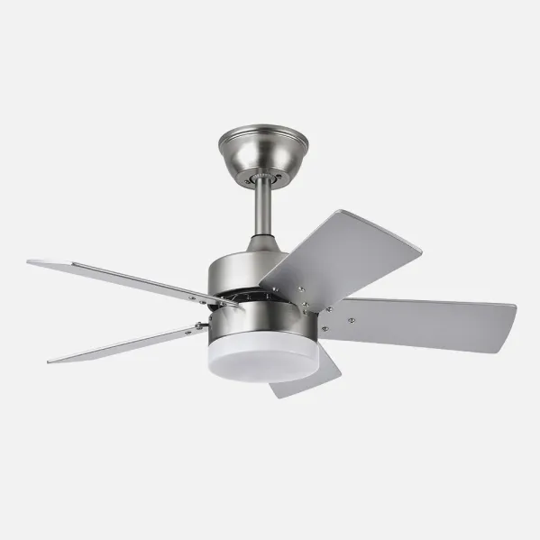 Fan Dc Marta 36w Nickel 5 Blades Rev. There is/silver  41x76d 3060lm C/ Remote, Memory And Timer 3000k,4000k,6000k