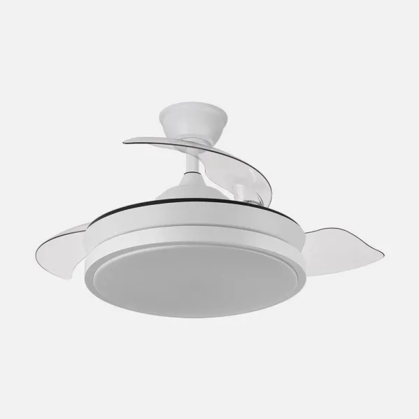 Ventilador Dc Escorpion Mini 59w Blanc 3aspas Desp. 91d 6980lm Remot+temporiz+memoria