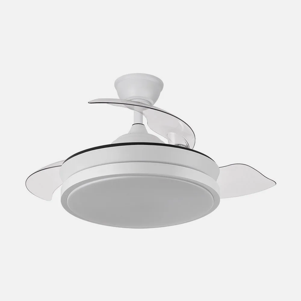 Ventilador Dc Escorpion Mini 59w Blanc 3aspas Desp. 91d 6980lm Remot+temporiz+memoria