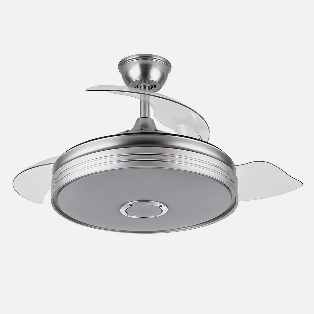 Ventilador Dc Matanuska 72w 6120lm Niq Bluethooth  32/47x55/108d.3 Aspas Desp.6 Vel.3 Color.
