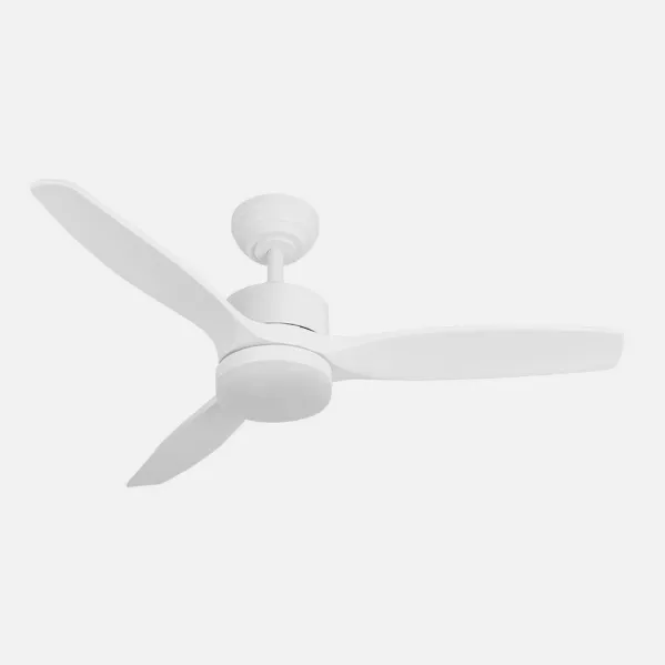 Ventilador Dc Torino 24w Blanc 3aspas 6vel 107d 2424lm 3000k,4000k,6500k Remoto+temporizador+memoria