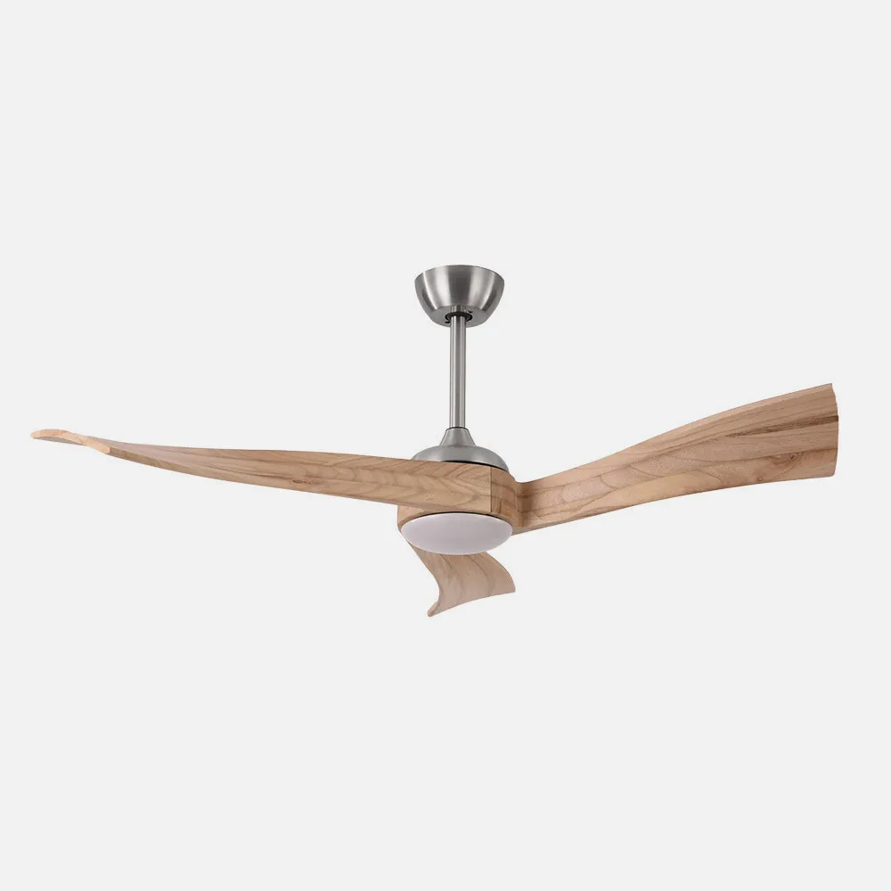 Ventilador  Dc Janubi 18w Niq/haya 3 Asp.6 Vel.Reg.x132d  2350lm Remoto,memoria Y Temp.3000-4000-6000k
