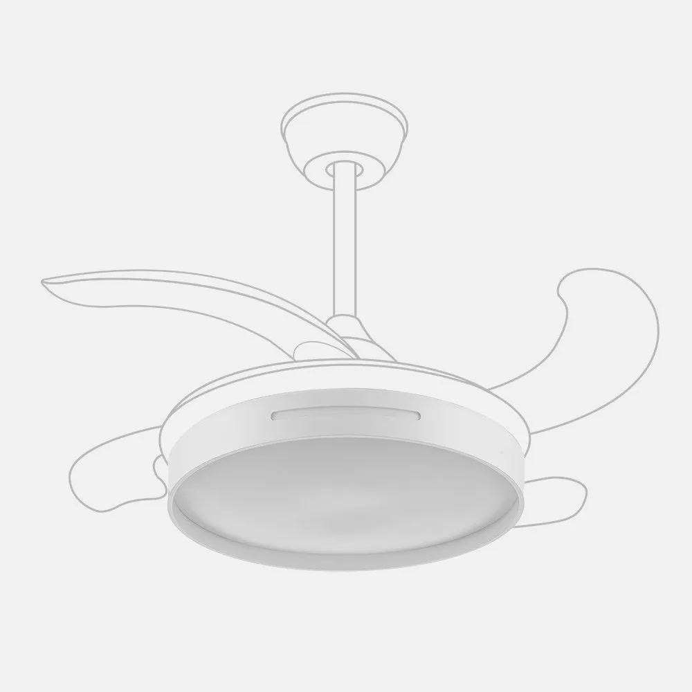 Difusor Ventilador Mbatis Blanco