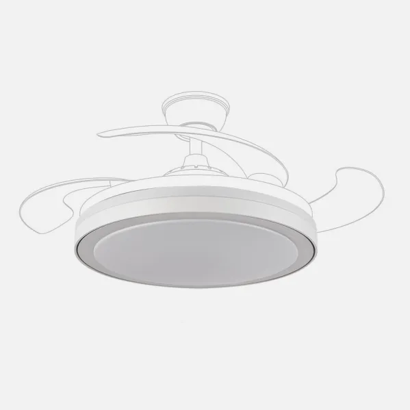 Difusor Ventilador Grande Esparta 110D Blanco
