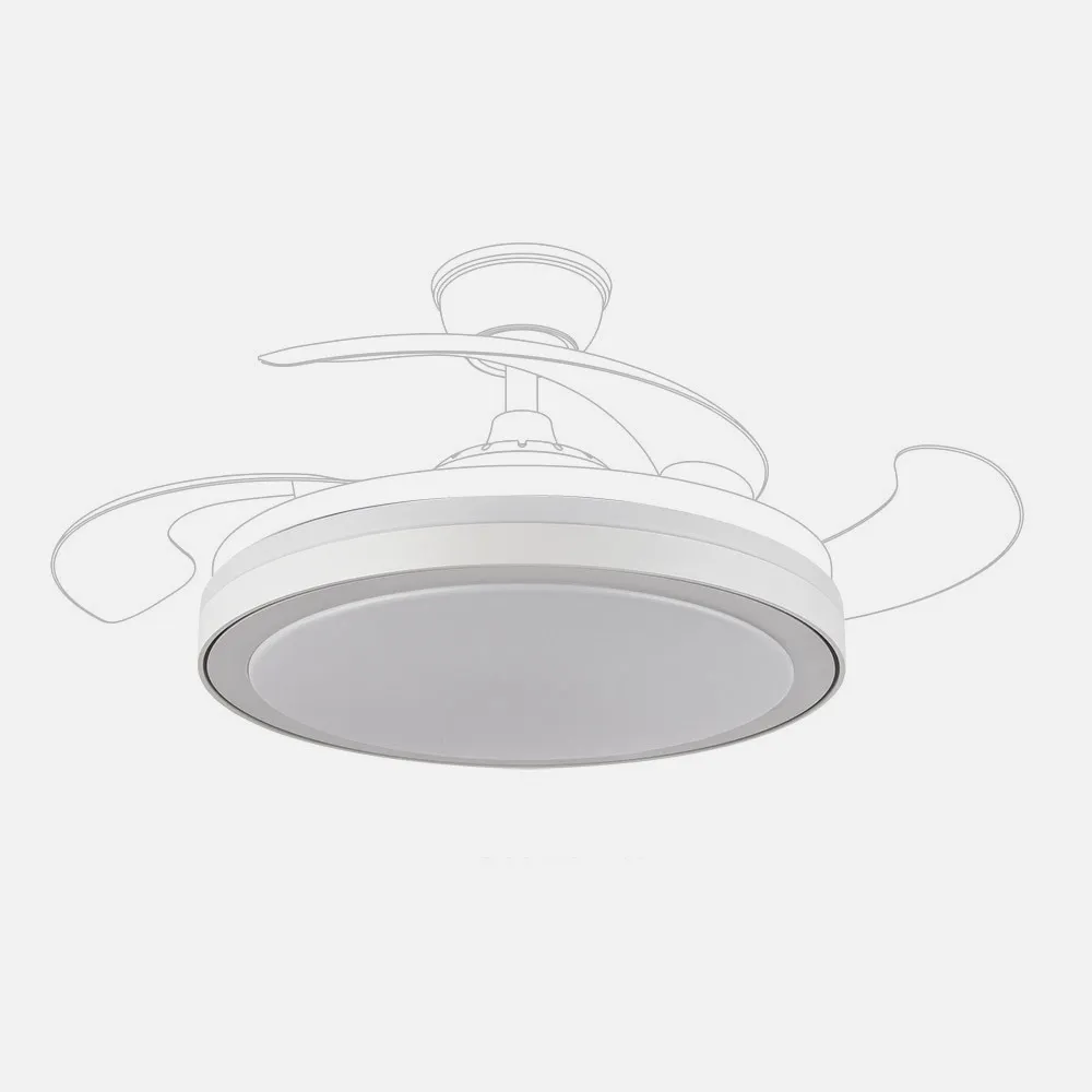 Difusor Ventilador Grande Esparta 110D Blanco