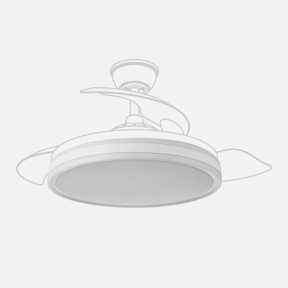 Difusor Ventilador Bayomo Grande 108d Blanco