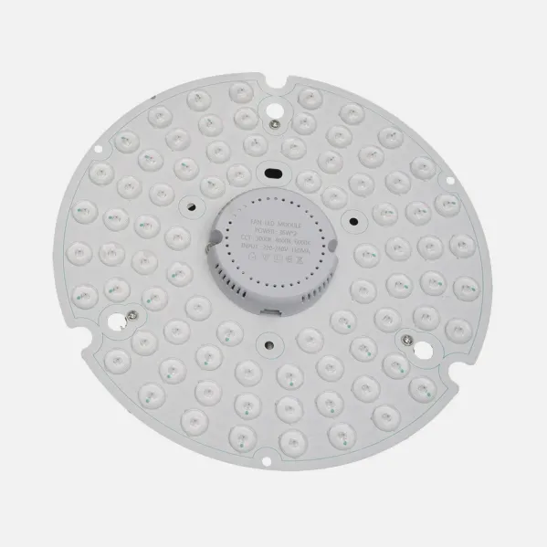Kit Led Ventilador Dc Hayate(grande) Y Datoo 48w 4080lm 3000-4000-6000k