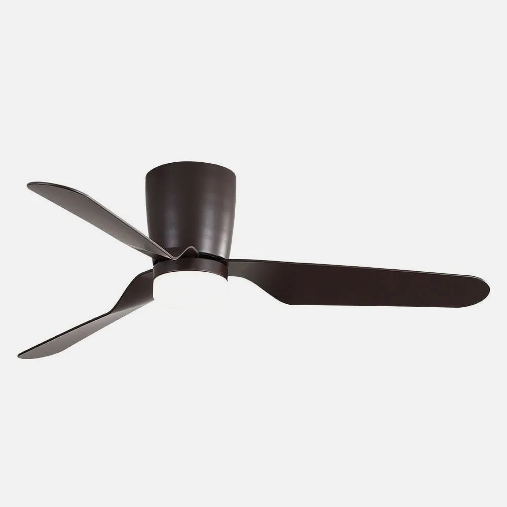 Ventilad 18w Dc Kochi Marron 3 Aspas Marron 6 Veloc. 3000k, 4000k, 6000k C/remoto Y Temporizador 132 D 2025