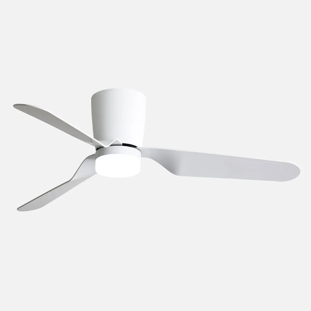 Ventilad 18w Dc Kochi Blanco 3 Aspas Blancas 6 Veloc. 3000k, 4000k, 6000k C/remoto Y Temporizador 132 D 2025