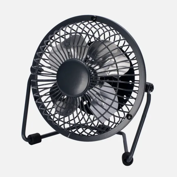 Miniventilador Sobrem.metal Bulerias 2,5w 5v Black 14,8x14,2x7,6 Cm Adjustable Diet By means of Port Usb