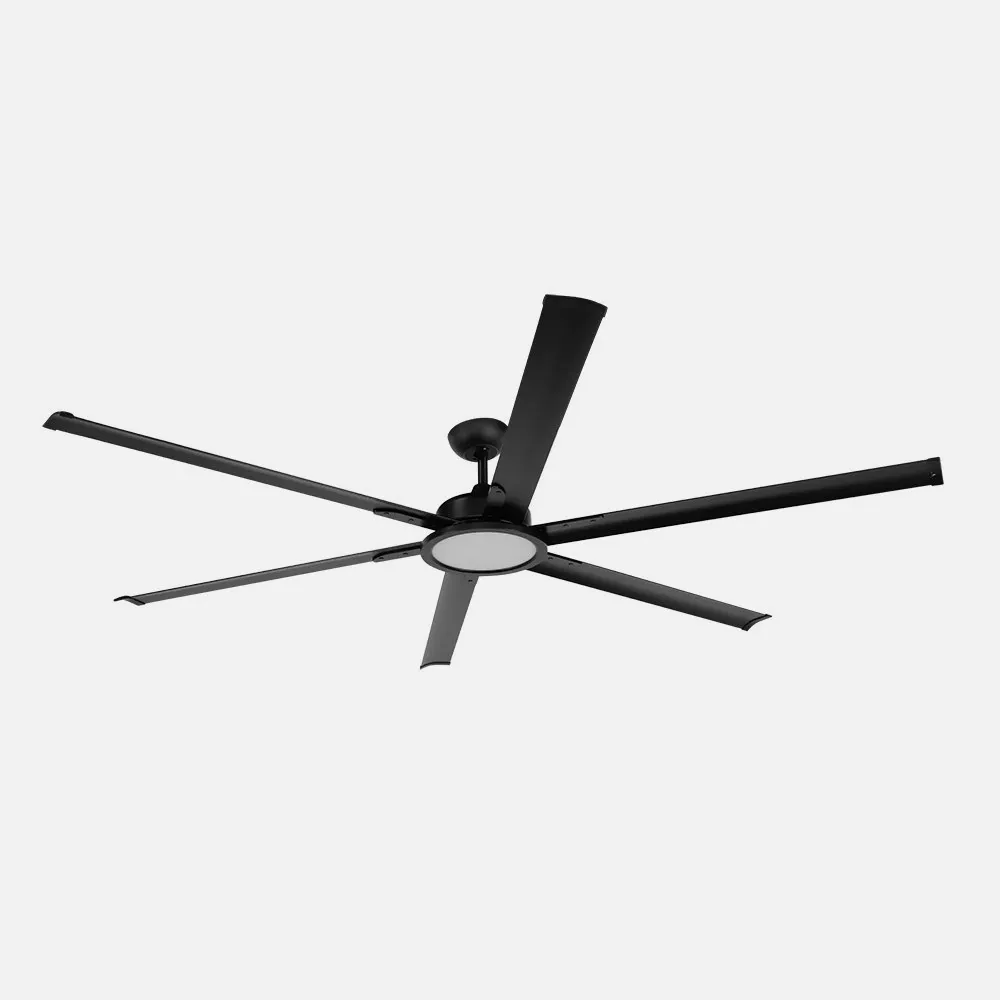 Ventilador Dc Almanzor 24w Negro 6asp.214d Regulable Intensidad 2950lm 3000k,4000k,6000k Remoto+ Temporizador+ Memoria