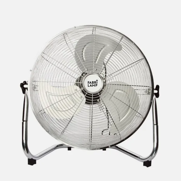 Ventilador Industrial Libis 100w Cromo 52d  3 Velocidades 54x56x22 Cm