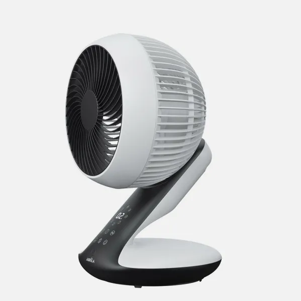 Fan Dc Table lamp Miera White/black 20w 8vel Swing 3d.Remote,timer 40,5x25,4x23,3cm