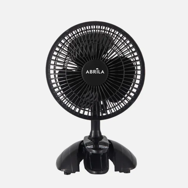 Fan Sobrem.c/pinza Nervion Black 2speeds 20w  2en1 30x20x16cm