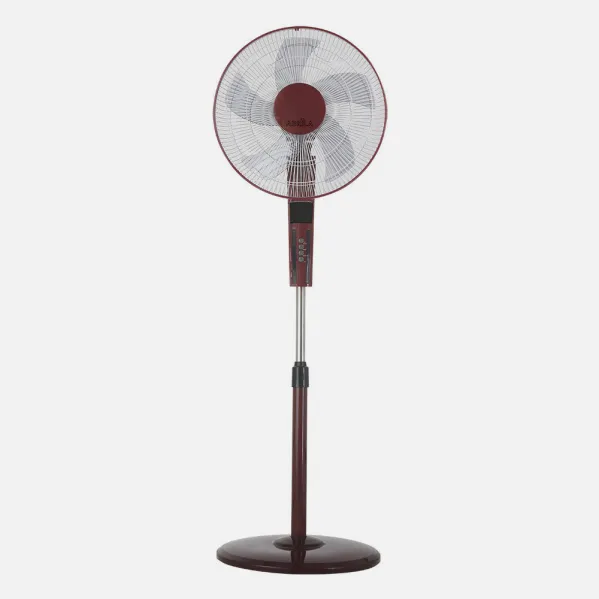 Ventilador De Pie Rayo Burdeos/ng.3 Vel.60w.5 Asp 43d C/ Remoto Y Temporizador 0,5h-7,5h