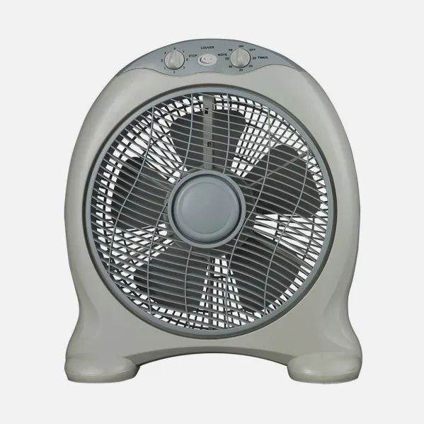 Ventilador Sobremesa Urgel 45w Gris 3vel. 5aspas  Temporizador 45x38x15cm