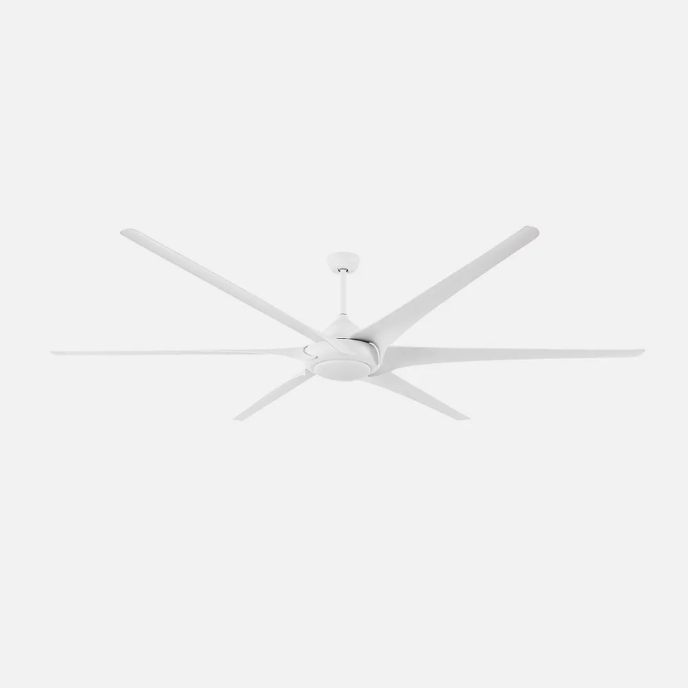 Ventilador 24w Dc Moncayo Blanco 6 Aspas 6 Velocidades 254d C/remoto Memoria 3Temperaturas 2850lm