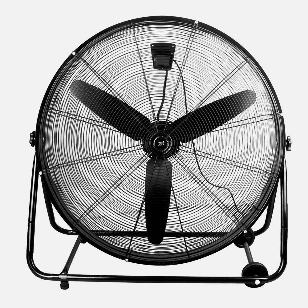 Ventilador Industrial Vendaval 360w Negro 87d  3 Velocidades 92,5x95x42 Cm Orientable