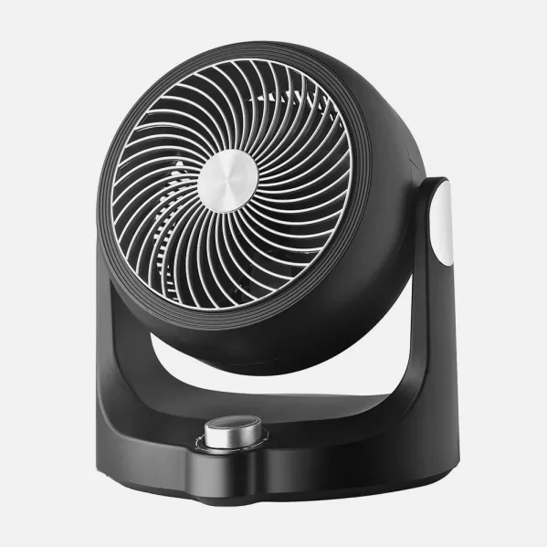 Table Fan Cartago Black/Silver 40w 3-Speed 3blades Fixed and Rotating Adjustable 28,3x25,7x19cm