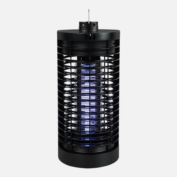 Kills Insects Elect.lucifer 9w Black Easy Cleansing Luz Ultraviolet 27,6x12,3x12,3cm
