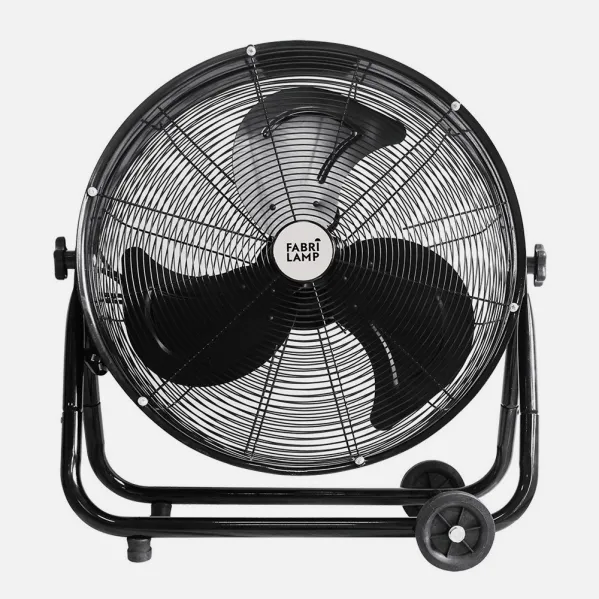 Industrial Fan Poniente 180w Black 64d 3 Speeds 67,5x75x41 Cm Adjustable