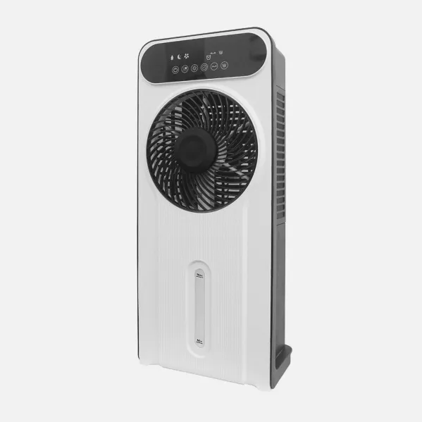 Ventilador  Opium Blanco/negro 12vel 35w Acumulad. Frio 5asp 5litros 66,8x29x20cm Remoto,temporizador