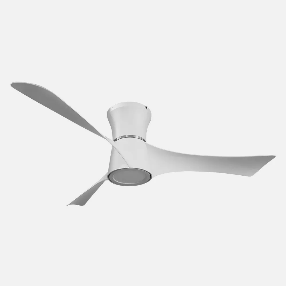 Ventilador Dc Tianas 18w Blanco 3aspas 132d Regulable Intensidad 2250lm 3000k,4000k,6000k Remoto+temporizador+memoria