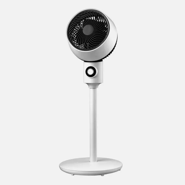 Ventilador De Pie Ozono Blanco/negro 3 Vel.40w 3aspas Orientable, Fijo Y Rotatorio 86x34x34cm