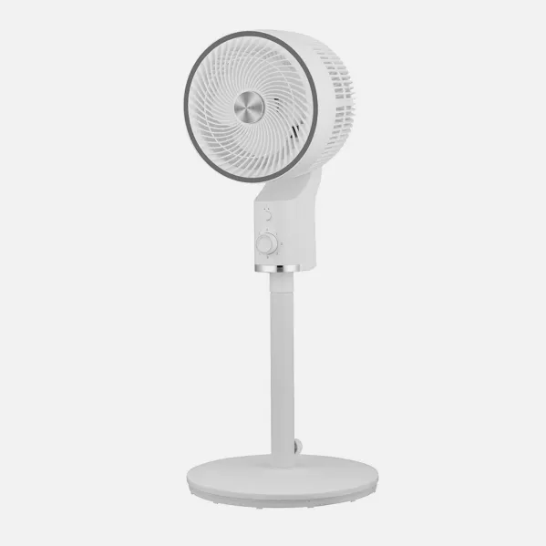 Fan Of Foot Talamo White/chrome 50w 3vel Regx33x33cm Oscillating Fixed And Rotatory