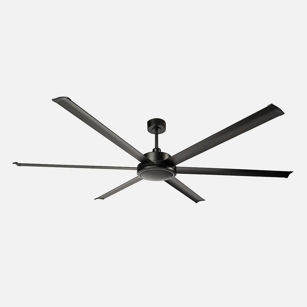 Ventilador Dc Sanson Negro Sin Luz 6asp 305d C/remoto Y Temporizador
