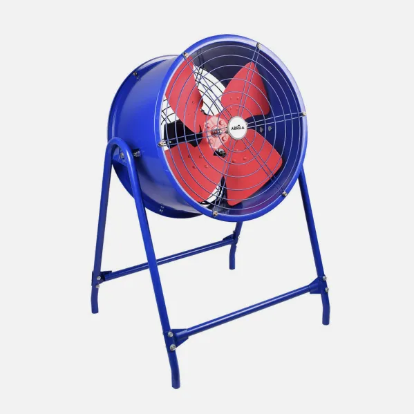 Ventilador Industrial Dana Azul/rojo 550w 1vel 4aspas C/soprte  103x58x32cm