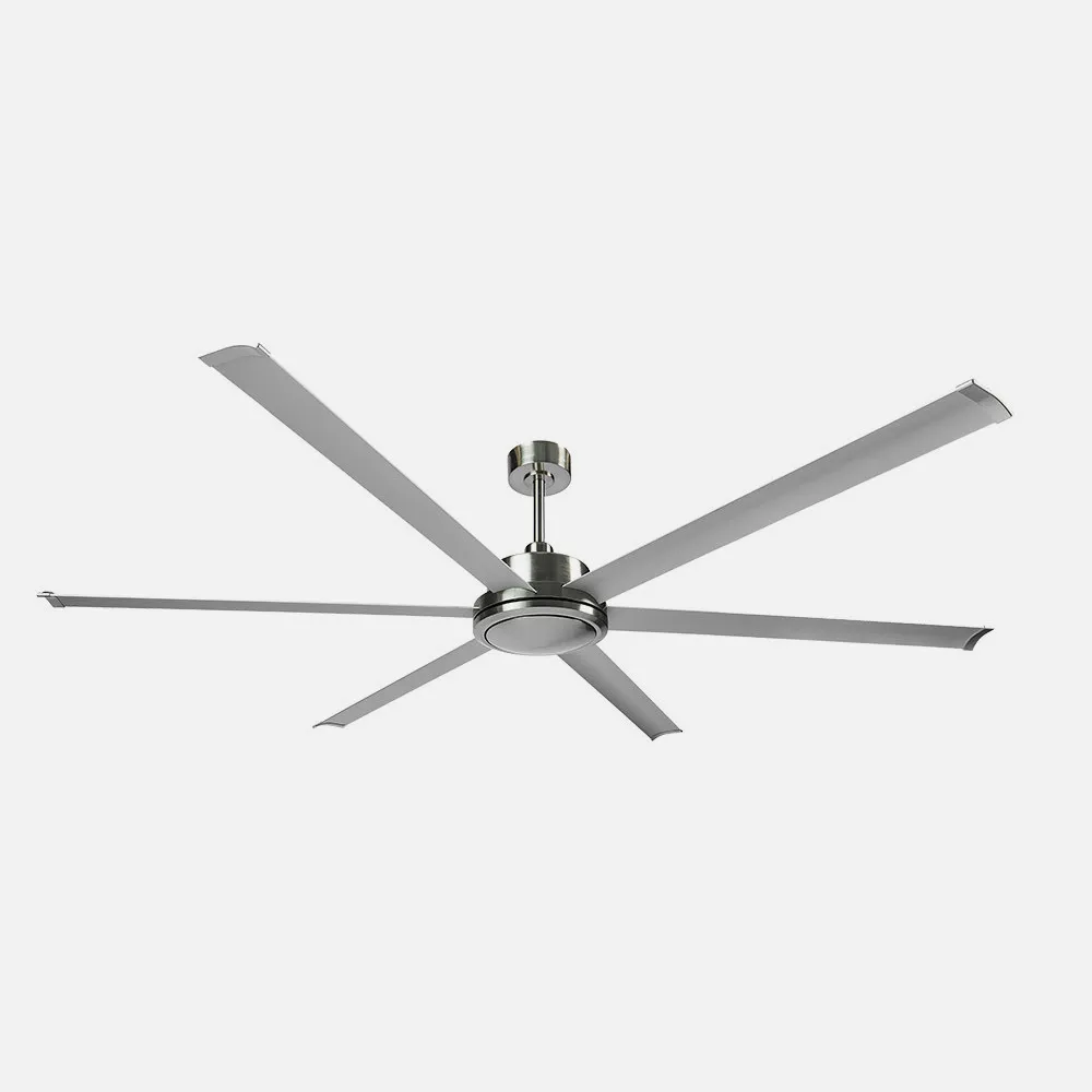 Ventilador Dc Sanson Niquel/plat Sin Luz 6asp 305d C/remoto Y Temporizador