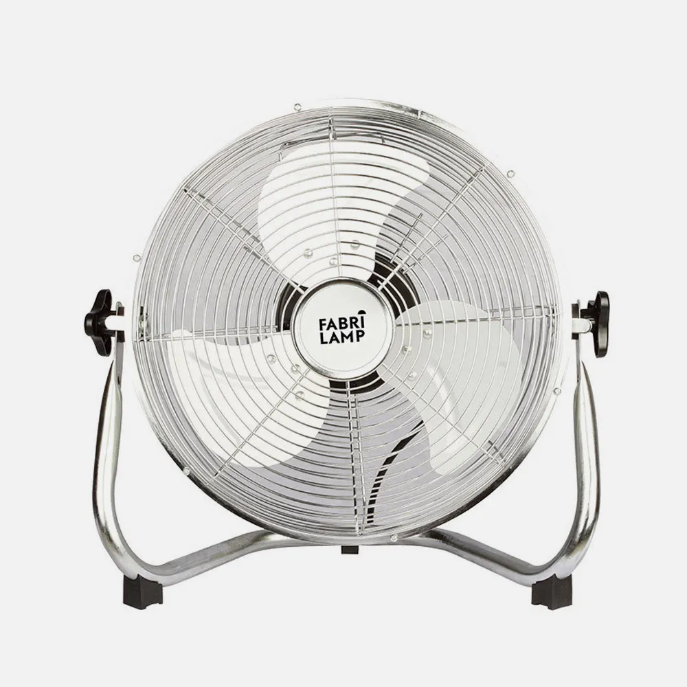 Ventilador Industrial Libis 60w Cromo 40d  3 Velocidades 44x48,5x27,5 Cm