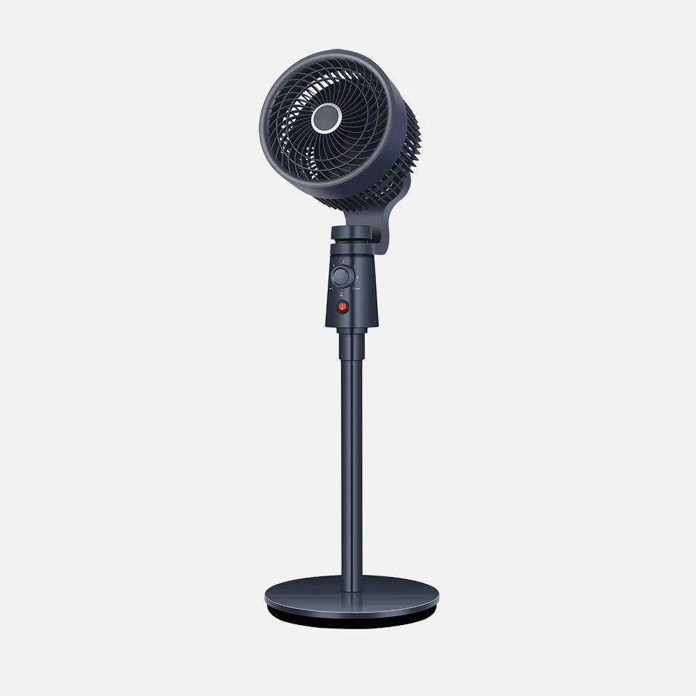 Ventilador De Pie Montecristo Granito 40w 3velocidades 3aspas Fijo Y Rotatatorio102x30,5x30,5cm 