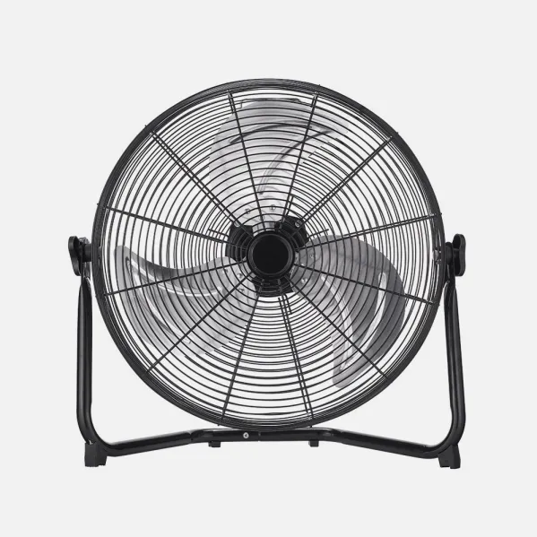Ventilador Industrial Midas 100w Negro/cromo 46d  3 Velocidades,orientable 51x55x22 Cm