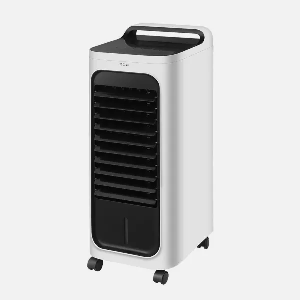 Climatizador Evaporativo Dakar Blanco/negro 80wfrio/2000w Calor 3vel 6l Humidificador.acum.frio 66,5x25,5x28,5cm