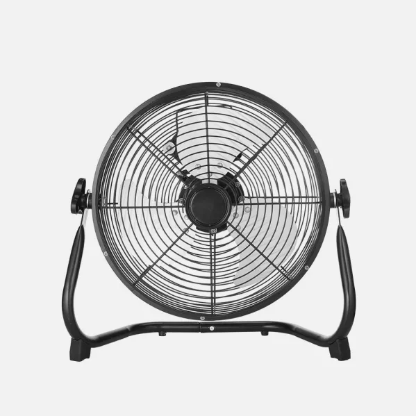 Industrial Fan Midas 60w Black/chrome 41,5d  3 Speeds,adjustable 45x47x19 Cm