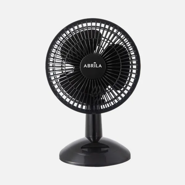 Fan Table lamp Pizarro Mini Black 2vel 20w  Adjustable 27x20x15cm