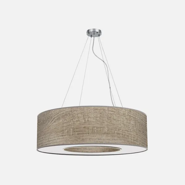 Cromo/Madera Gris