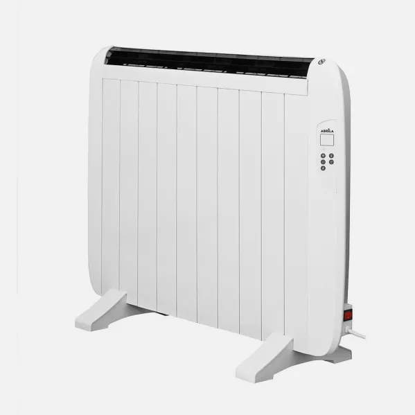 Electric Radiator Gaban 1500w X In Aluminium White Remote LCD, Timer Wall/Portable 58,5x86x5,5 Cm
