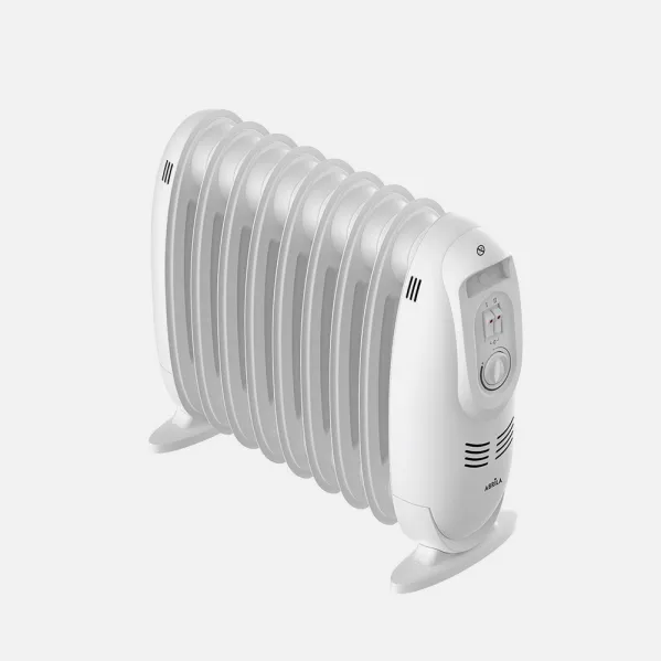 Radiator Oil Irlanda 1200w White 3powers Thermost.dim 9elements Protec.safety.carry handle 38,2x43x18cm